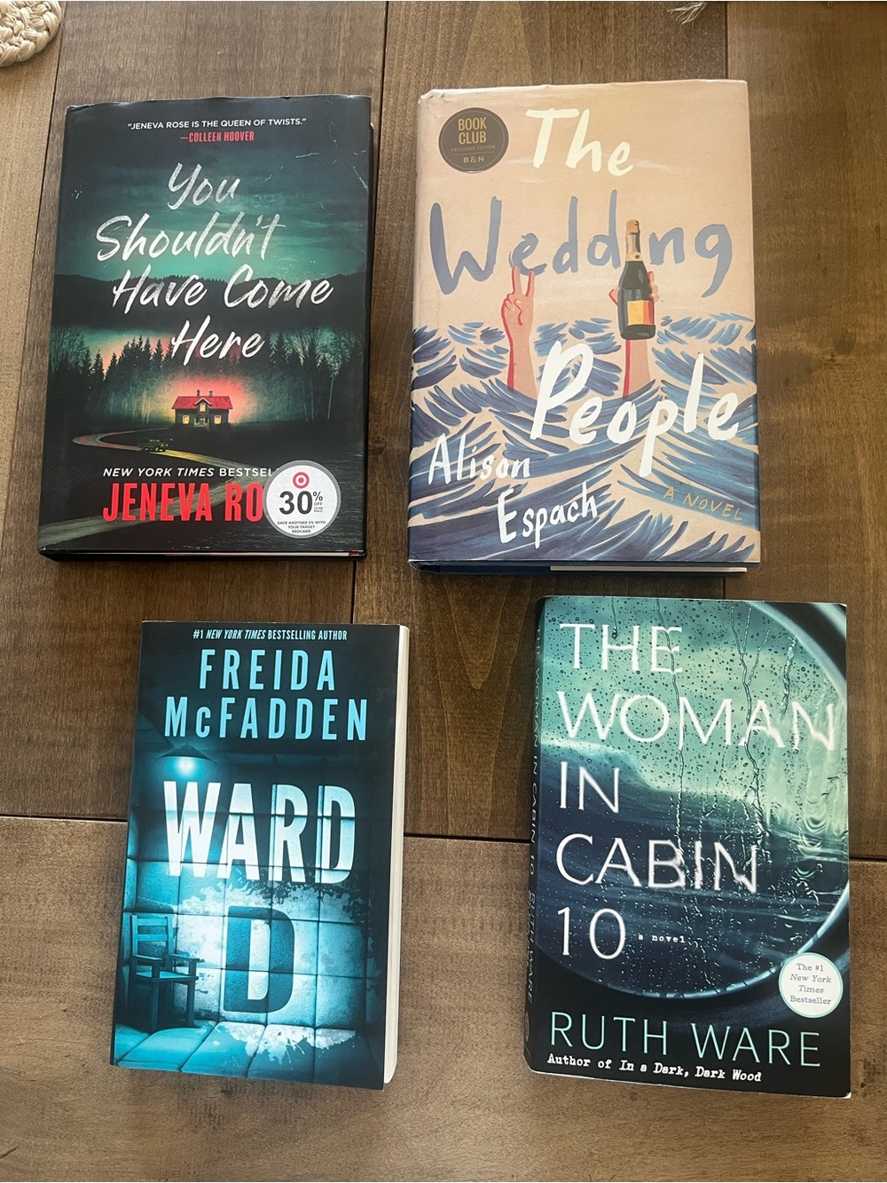 Four Thriller & Contemporary Novel Bundle